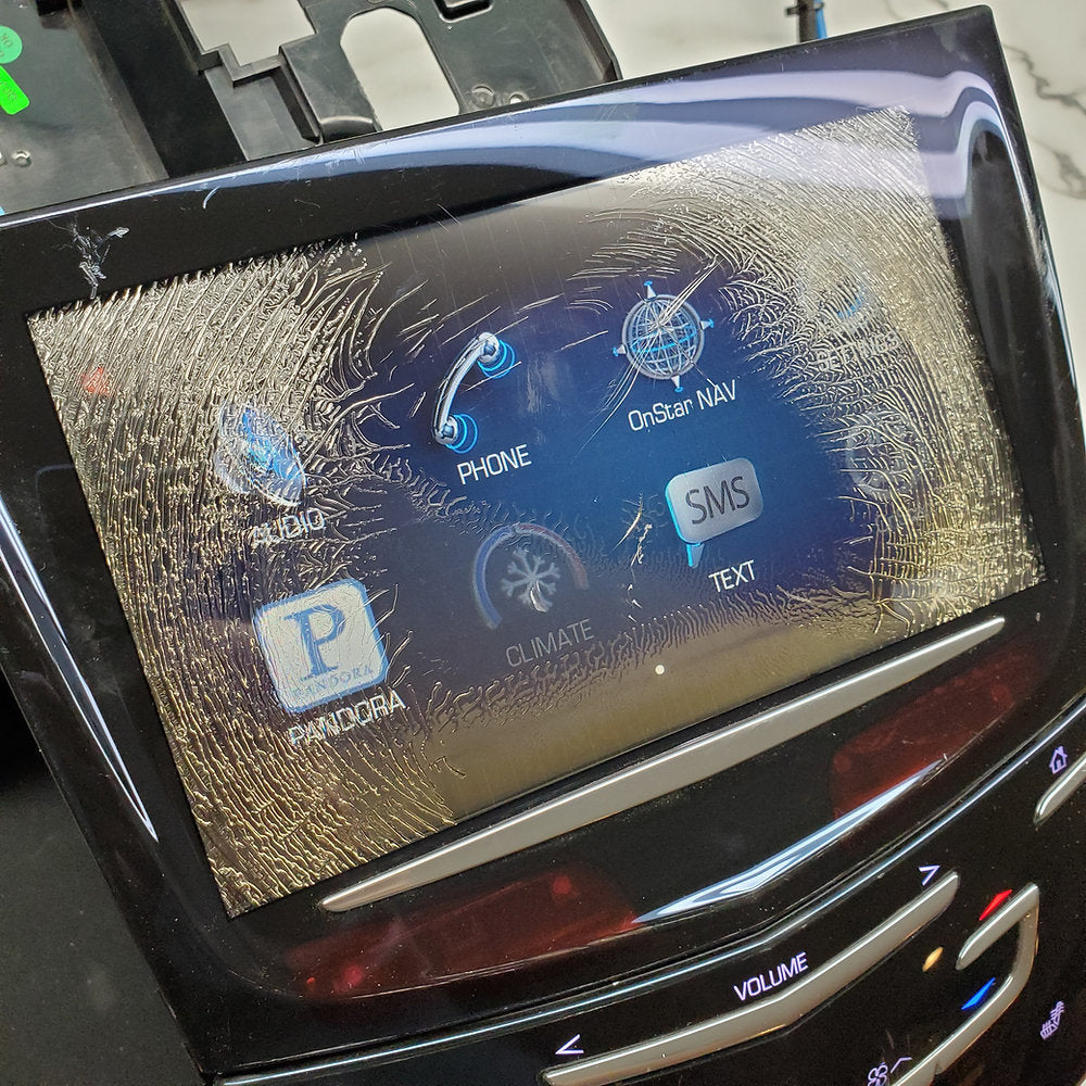 uconnect screen delamination fix