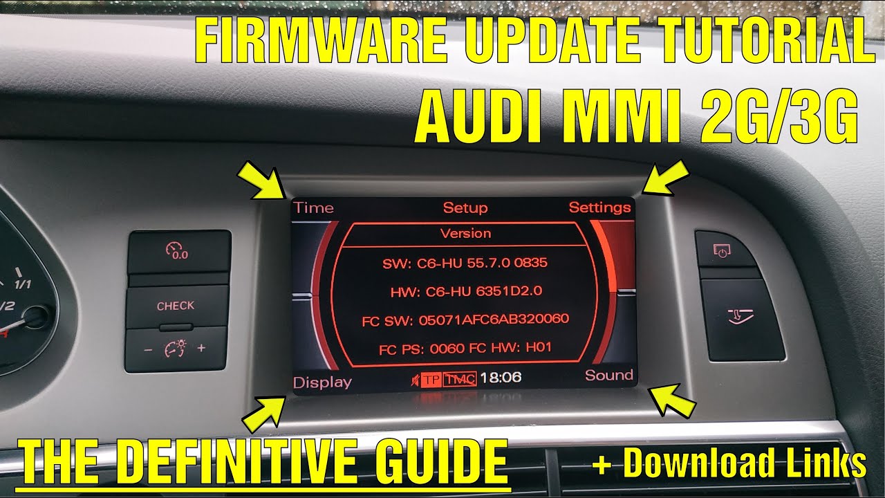 audi mmi update