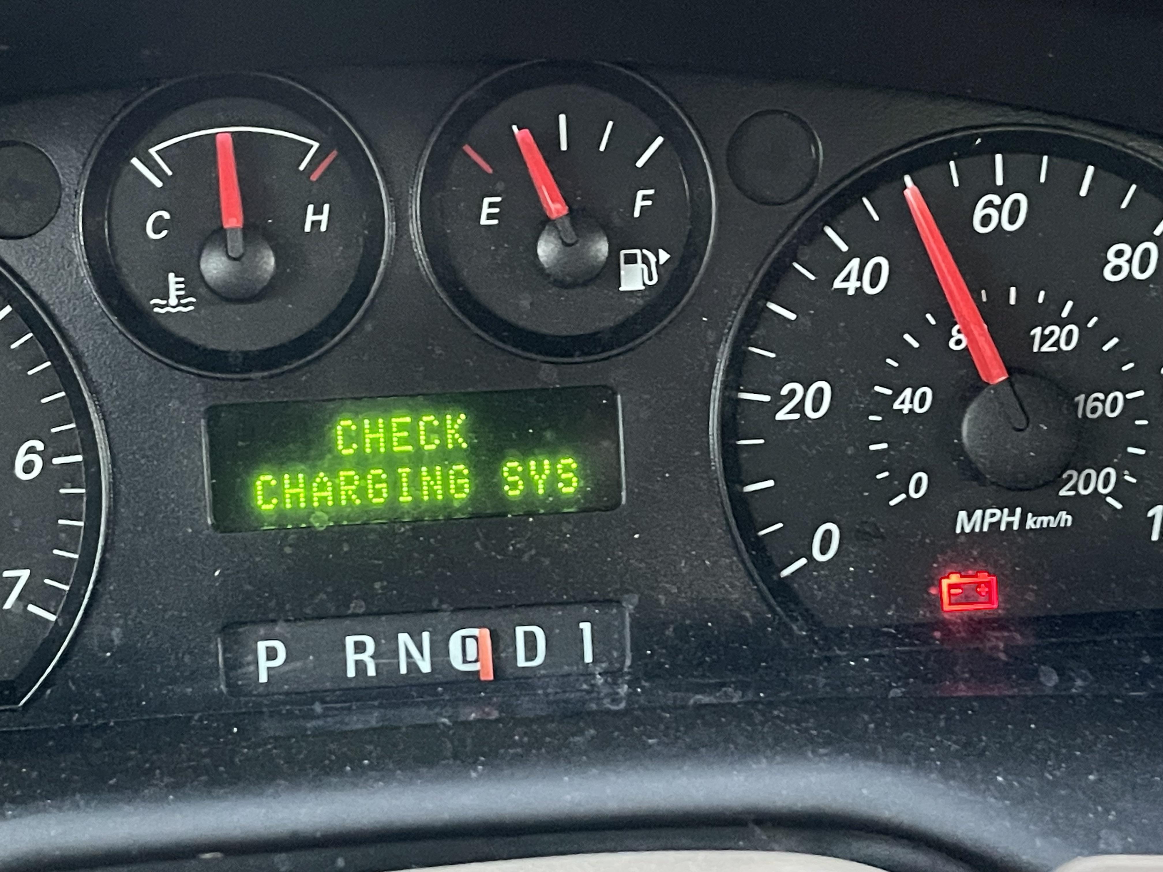 ford check charging system