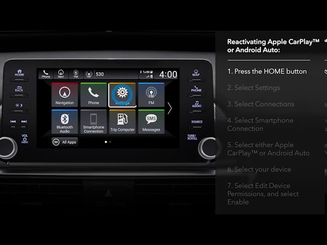 honda smartphone connection not working