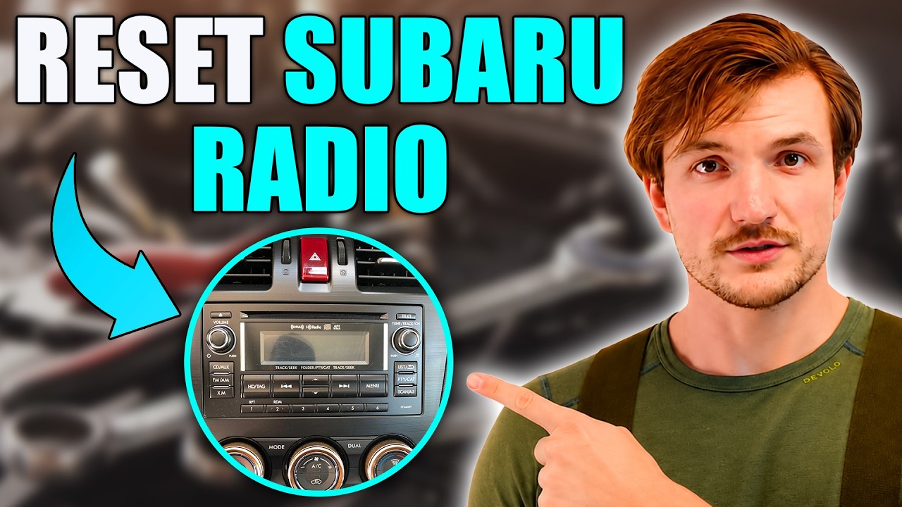 subaru radio reset