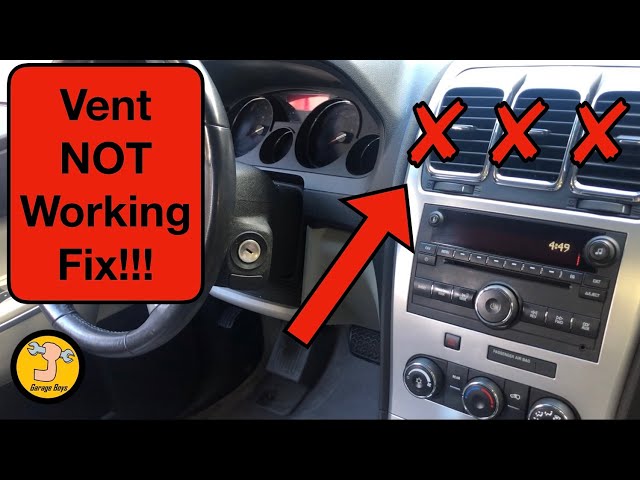 gmc acadia air conditioner not working