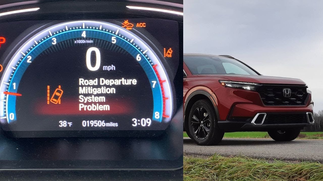 honda road departure mitigation system problem
