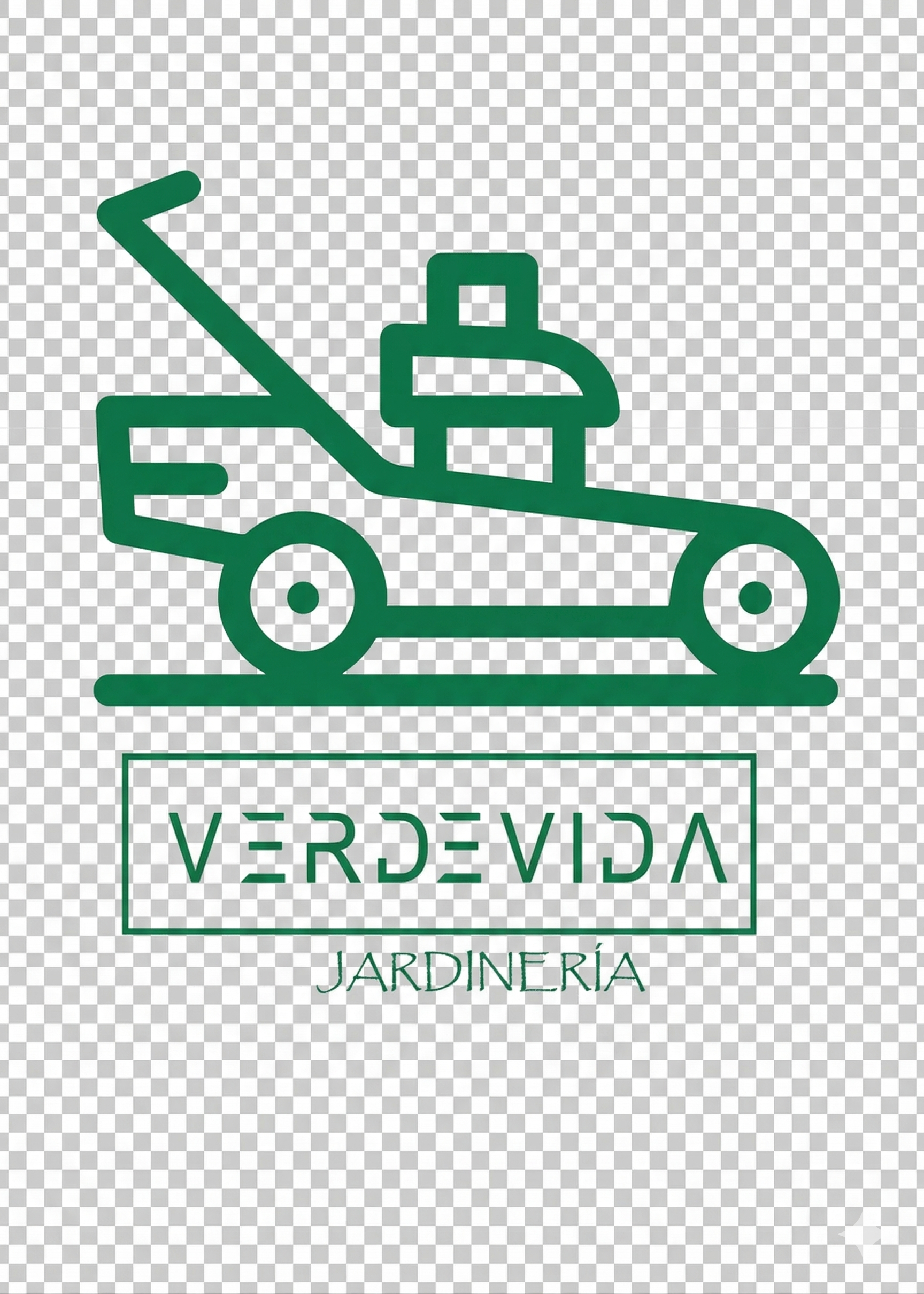 Verdevida Jardinería Logo