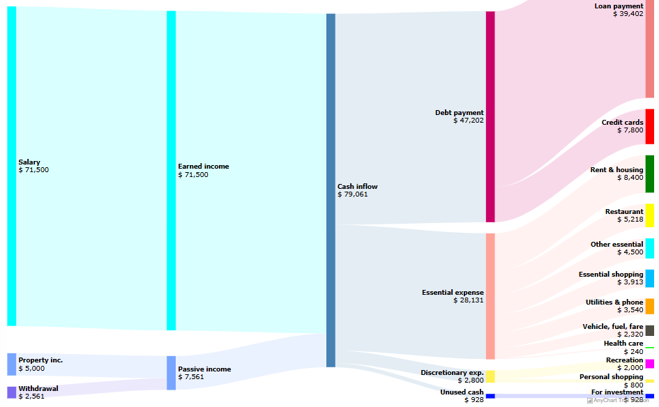 cash flow slide