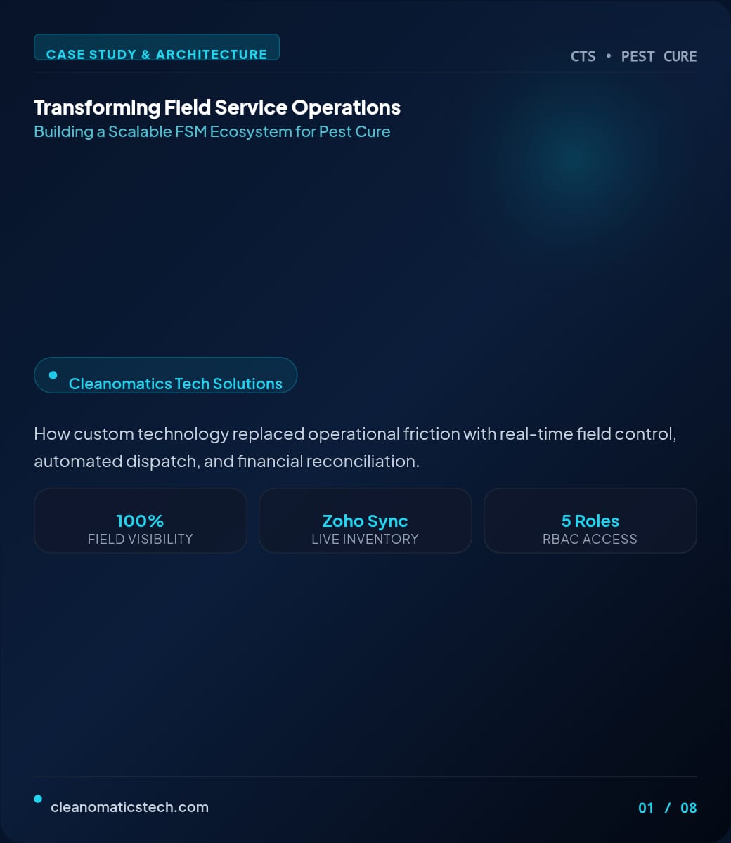 Beyond Paper Forms: How a Scalable FSM Ecosystem Transforms Field Service Operations