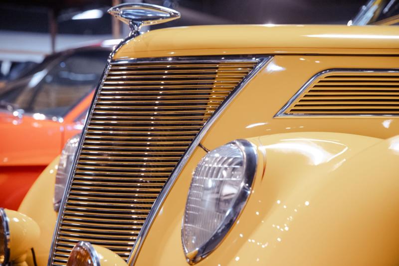 1937 Ford, gold-yellow