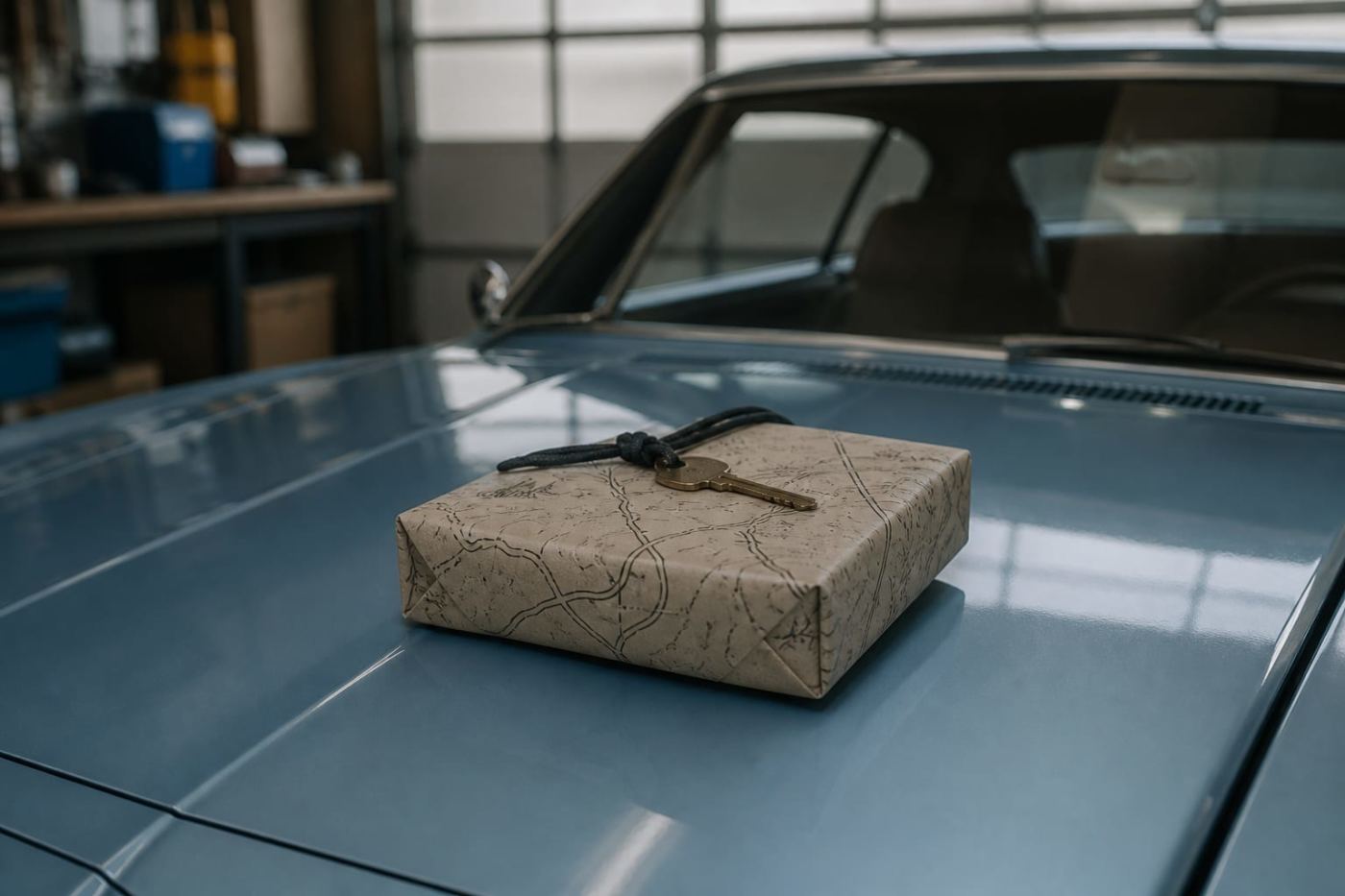 Gift maps for automotive enthusiasts