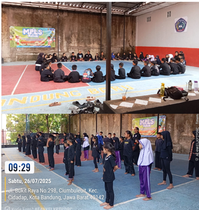Latihan Ekskul Pencak SIlat