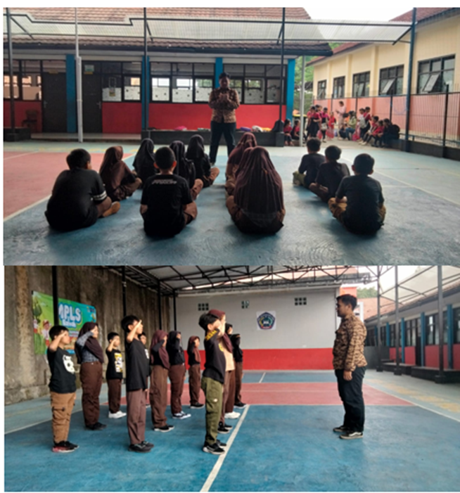 Latihan Ekskul Paskibra