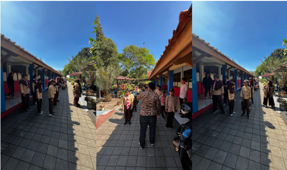 Latihan Ekskul Pramuka