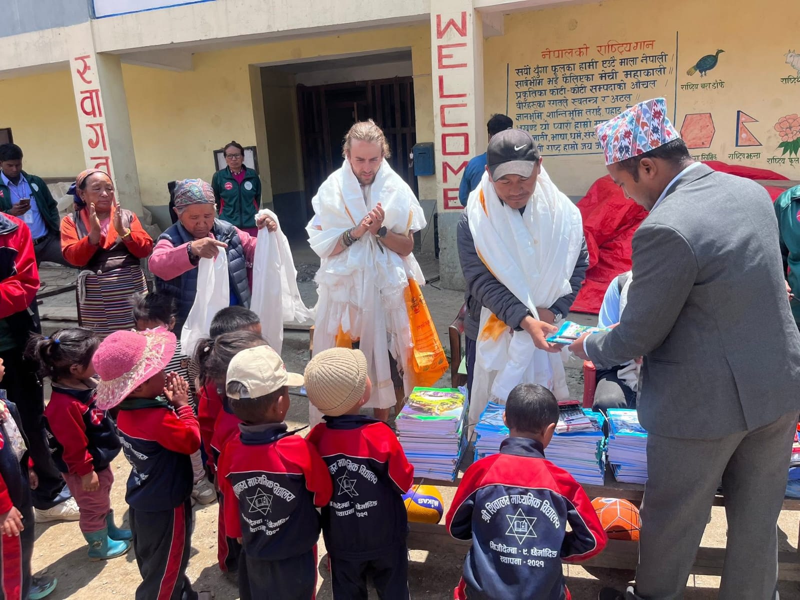School book distribution