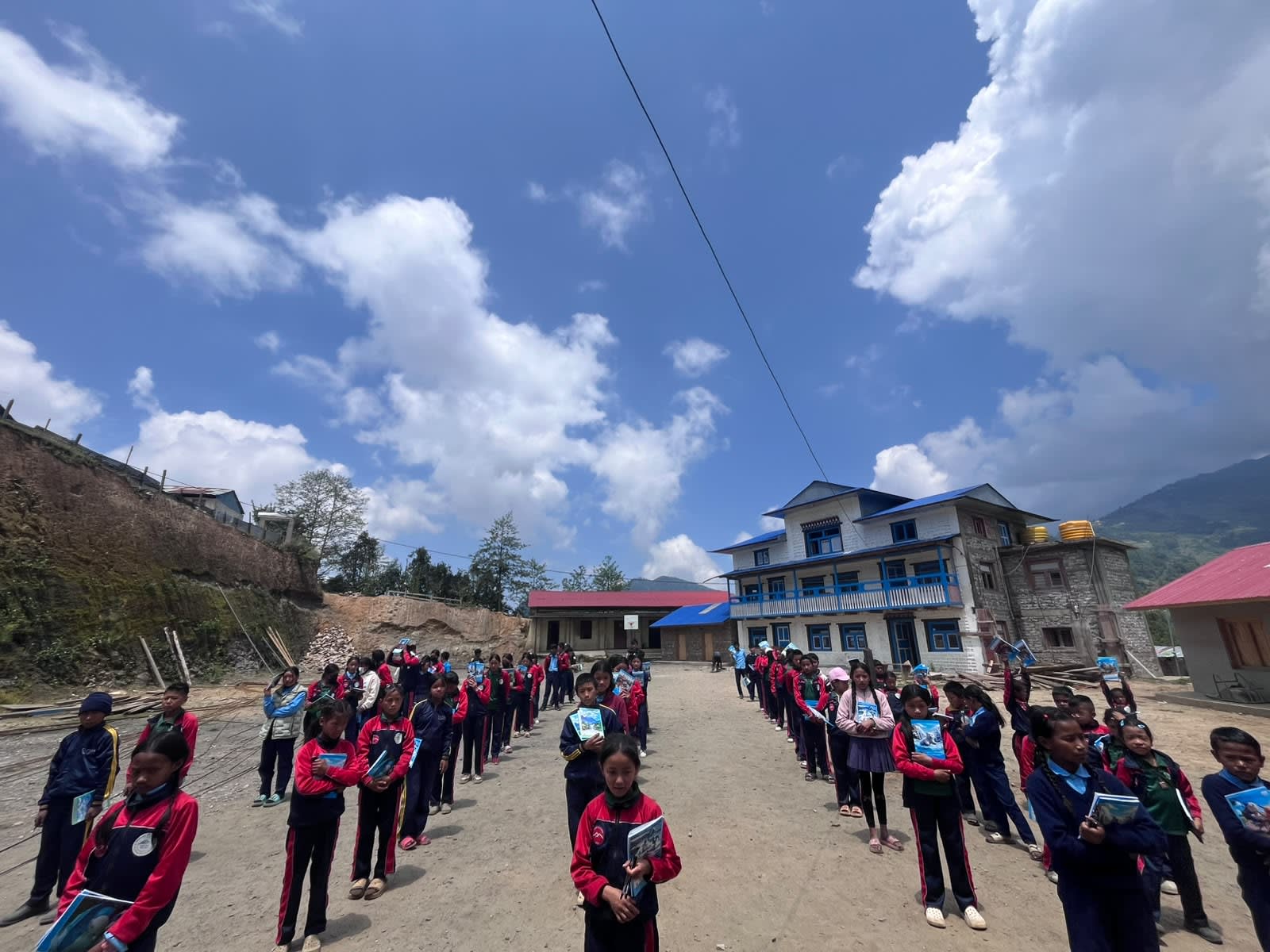 School in line