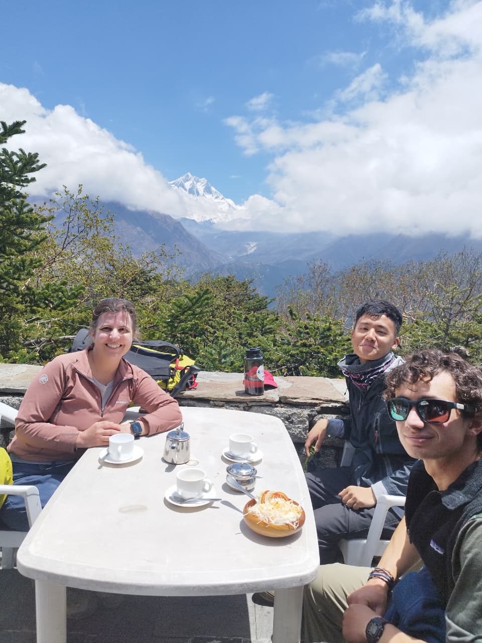 Everest view from hotel