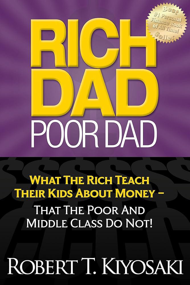 Rich Dad Poor Dad book cover