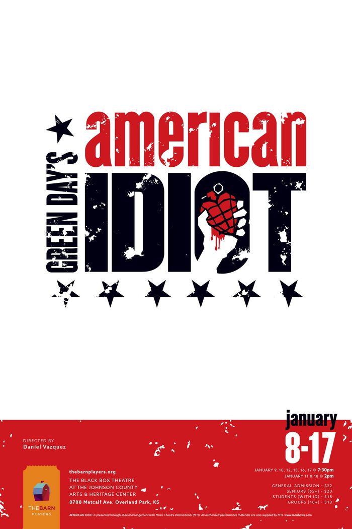 Poster for Green Day's American Idiot