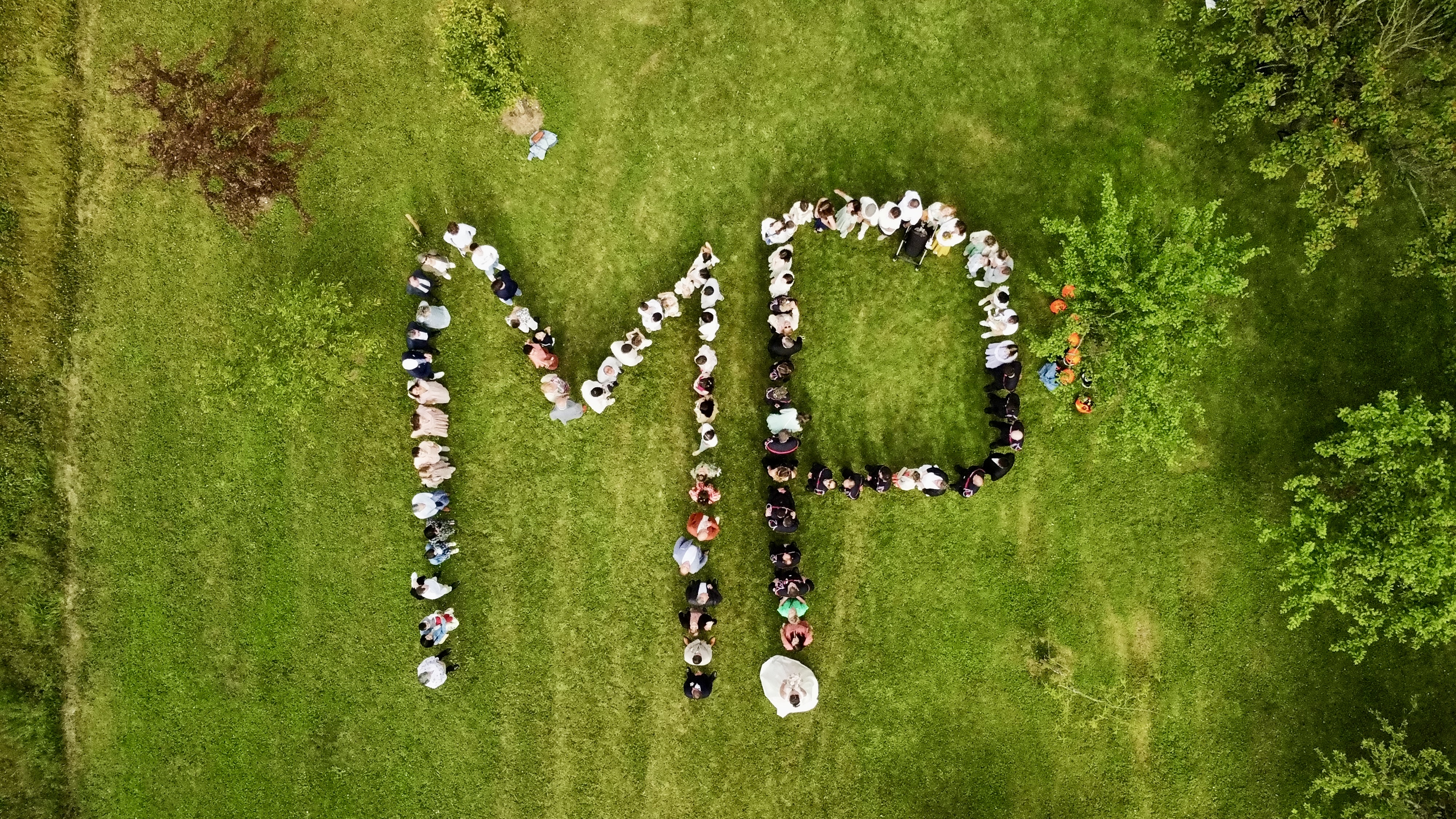 Mariage Pauline & Marc – photo aérienne