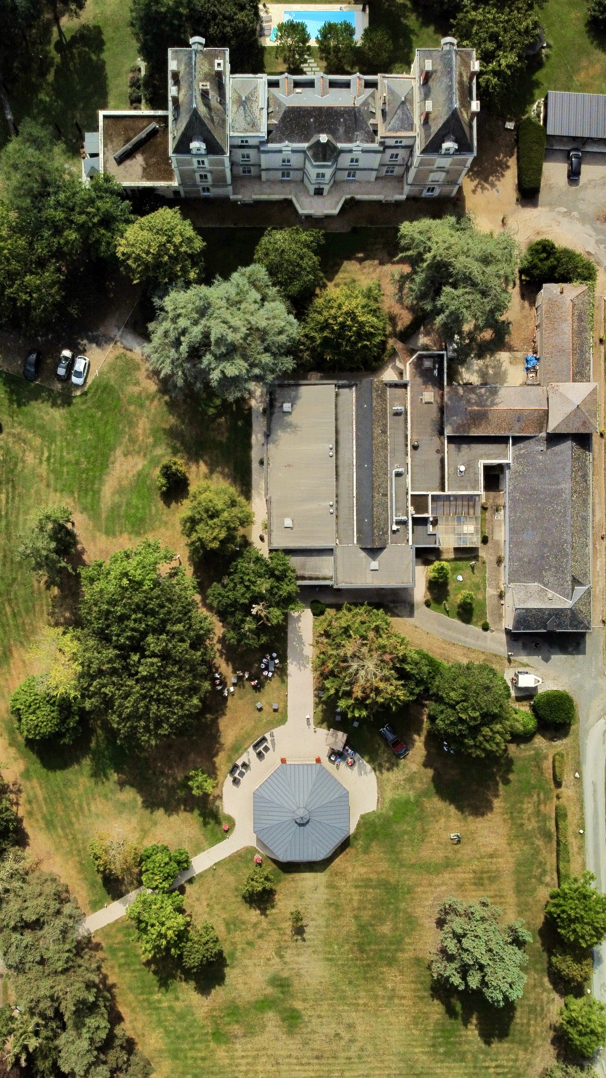 Mariage Maxime & Juliette – vue aérienne drone