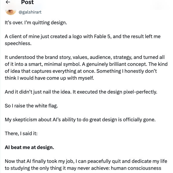 Gal Shir quitting design