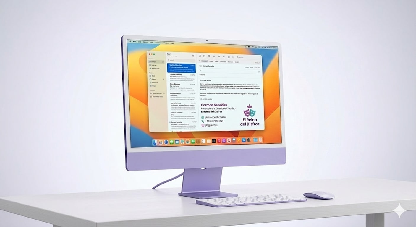 firma de correo profesional html | email branding chile