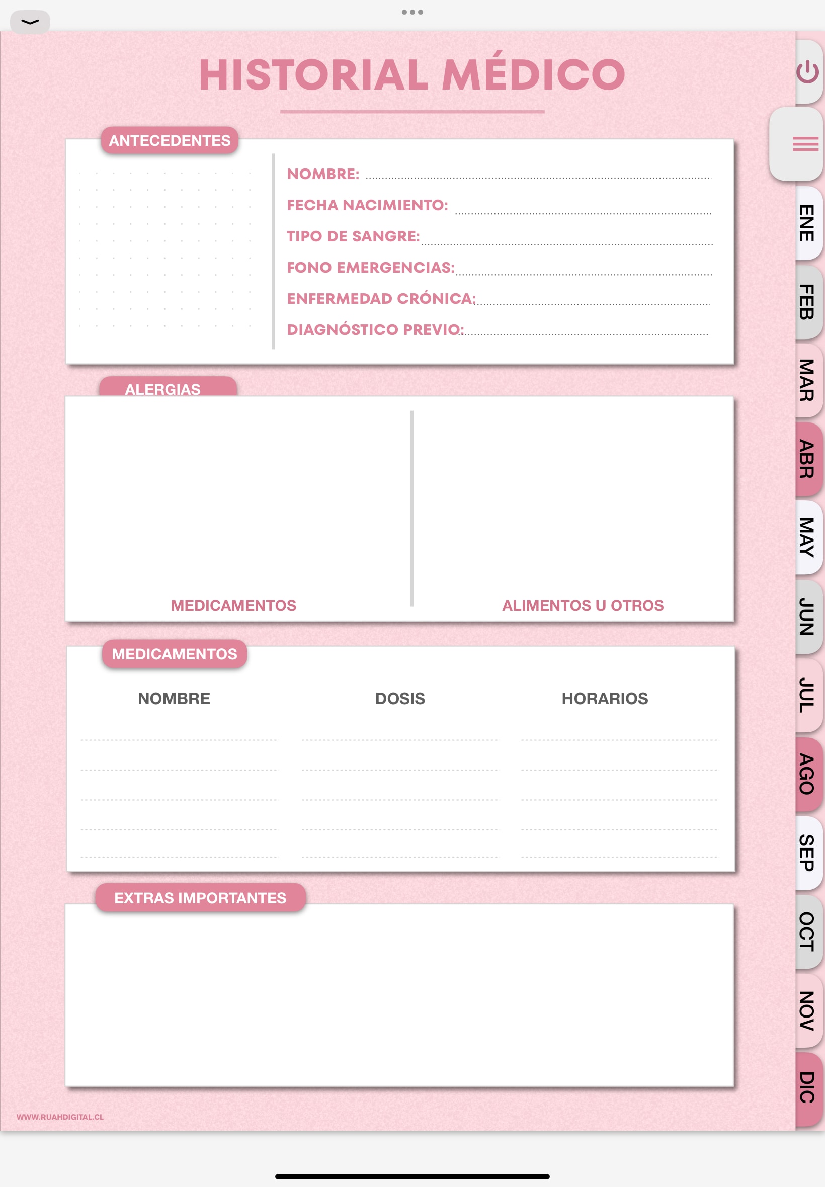sustento | la agenda digital goodnotes cristiana completa sin fecha 2025 2027 — ruah digital