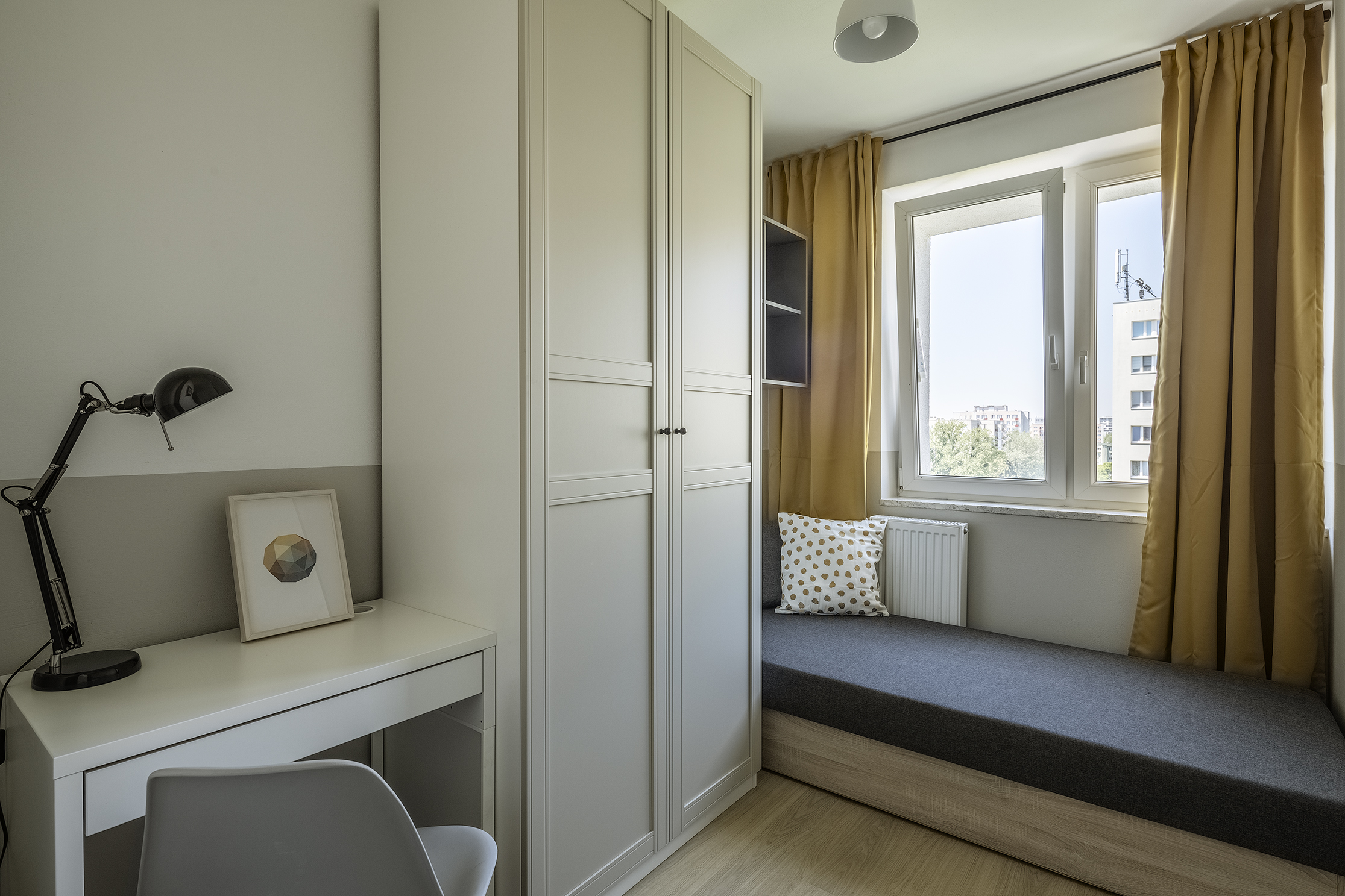 Pokój przy ul. Puławskiej/Galeria Mokotów ul. Blacharska — Pokój nr 3 — Mokotów, Warszawa (zdjęcie 1)