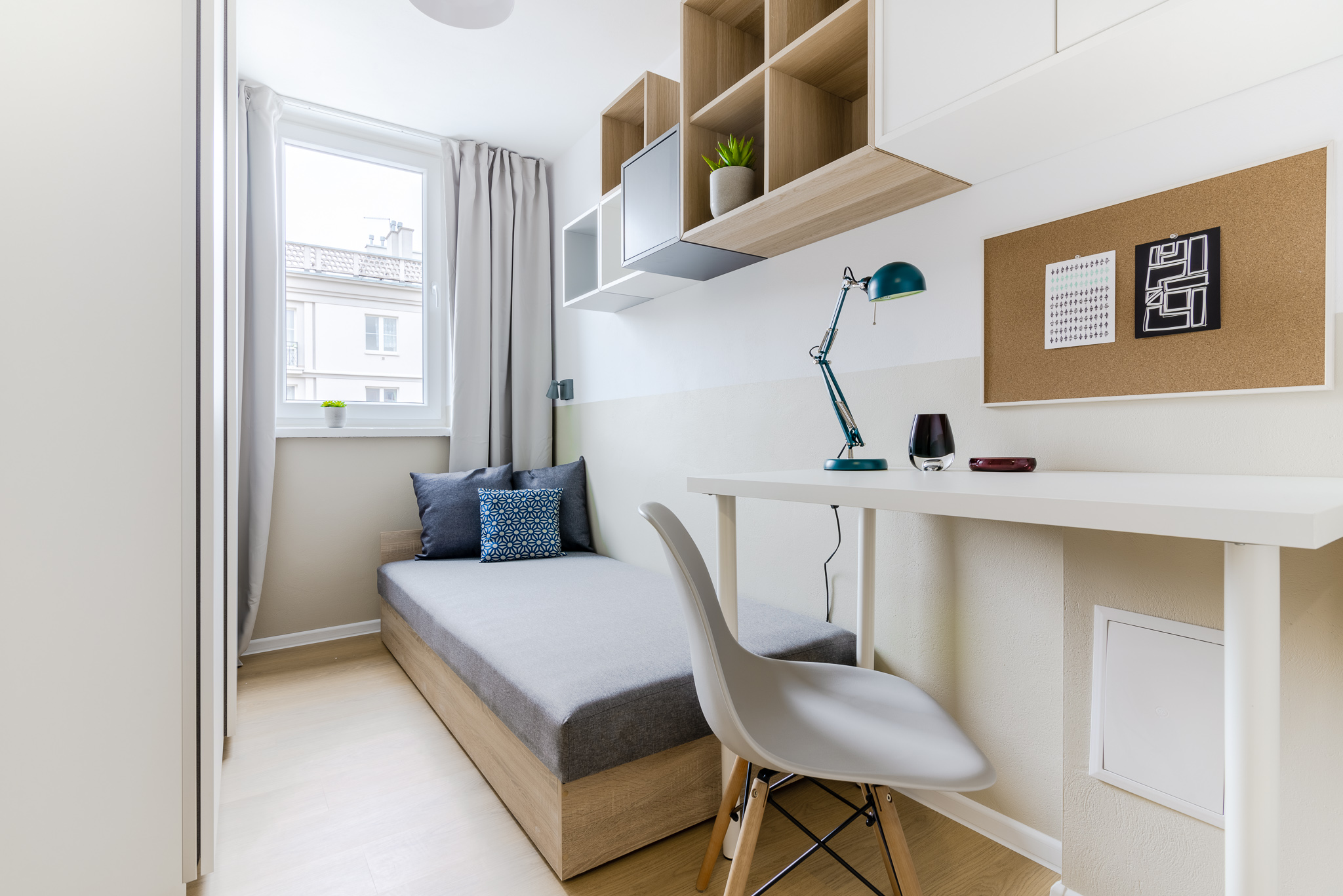 Pokój przy Al. Niepodległości/SGH ul. Madalińskiego — Pokój nr 2 — Mokotów, Warszawa (zdjęcie 1)
