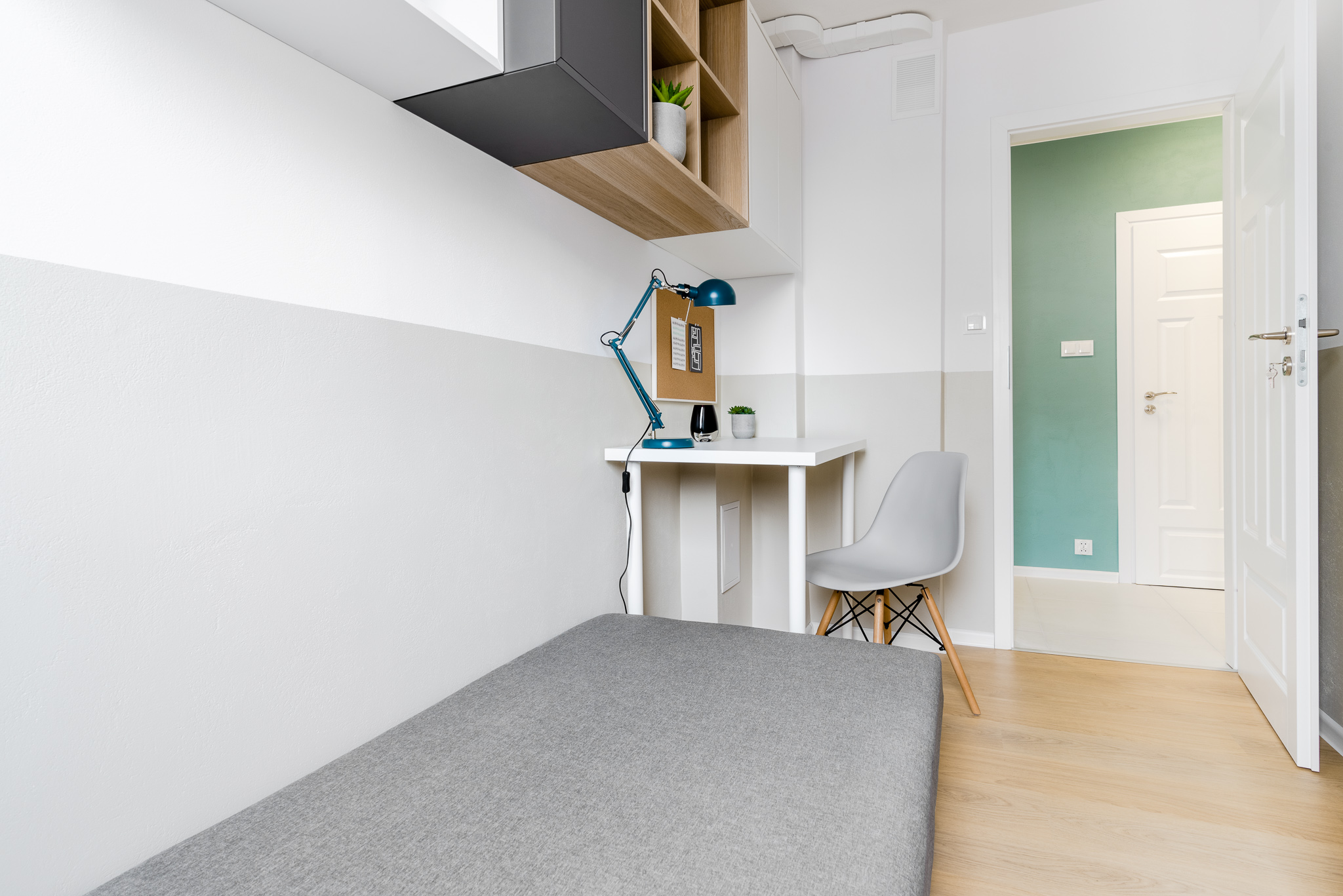 Pokój przy Al. Niepodległości/SGH ul. Madalińskiego — Pokój nr 2 — Mokotów, Warszawa (zdjęcie 4)