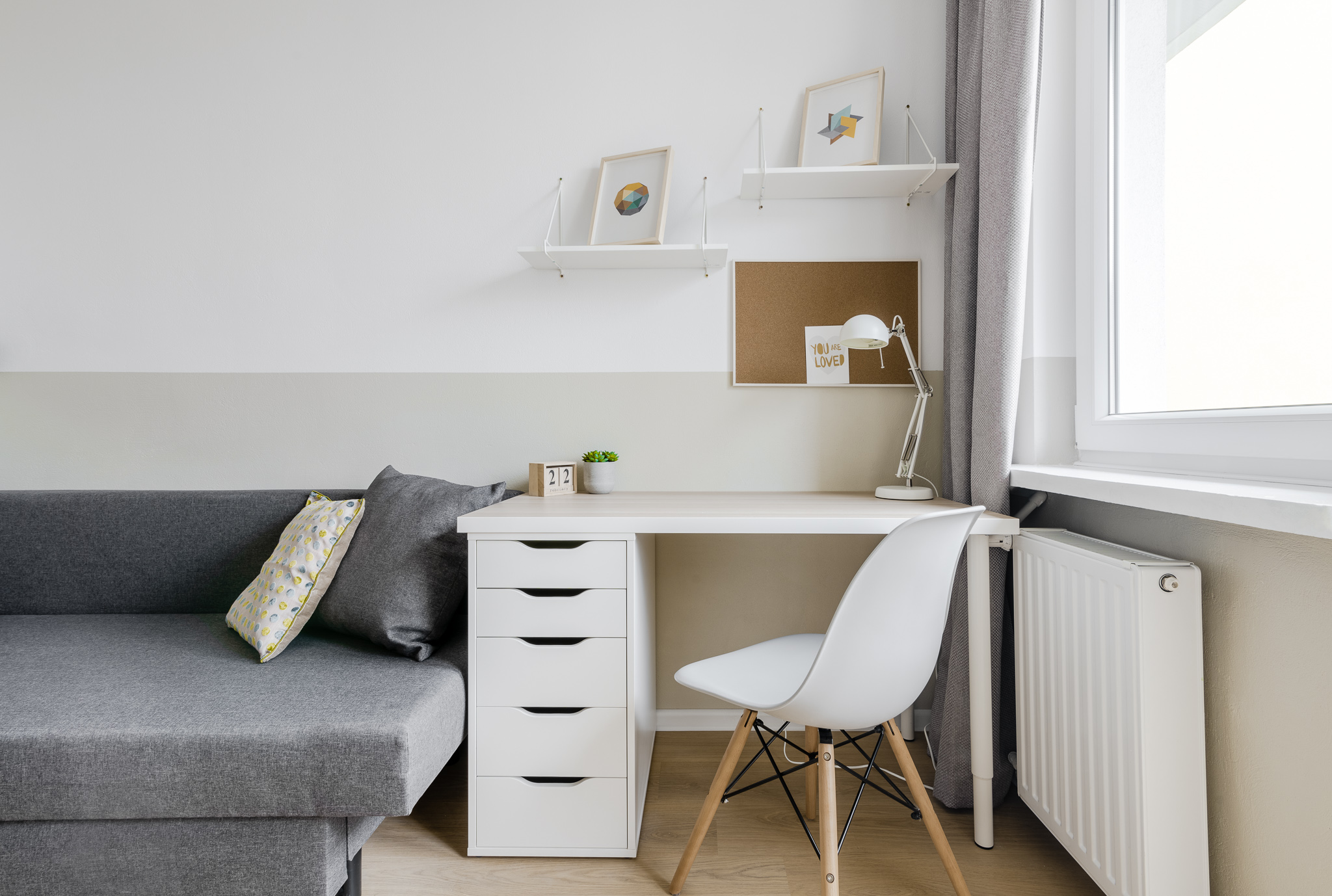 Pokój przy Al. Niepodległości/SGH ul. Madalińskiego — Pokój nr 5 — Mokotów, Warszawa (zdjęcie 3)