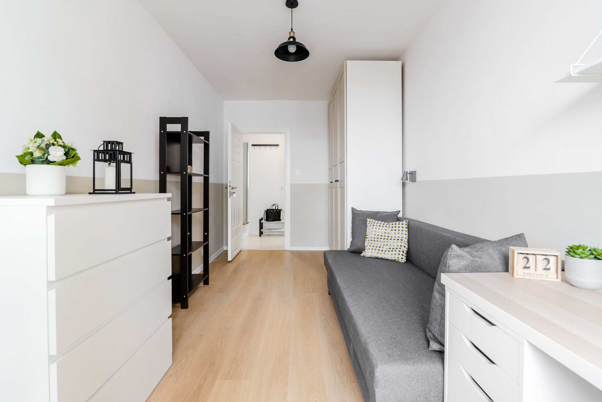 Pokój przy Al. Niepodległości/SGH ul. Madalińskiego — Pokój nr 5 — Mokotów, Warszawa (zdjęcie 2)