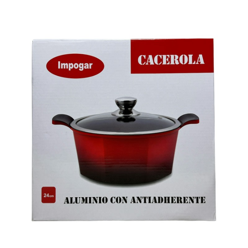 Cacerola antiadherente teflon hexagonal 20cm 