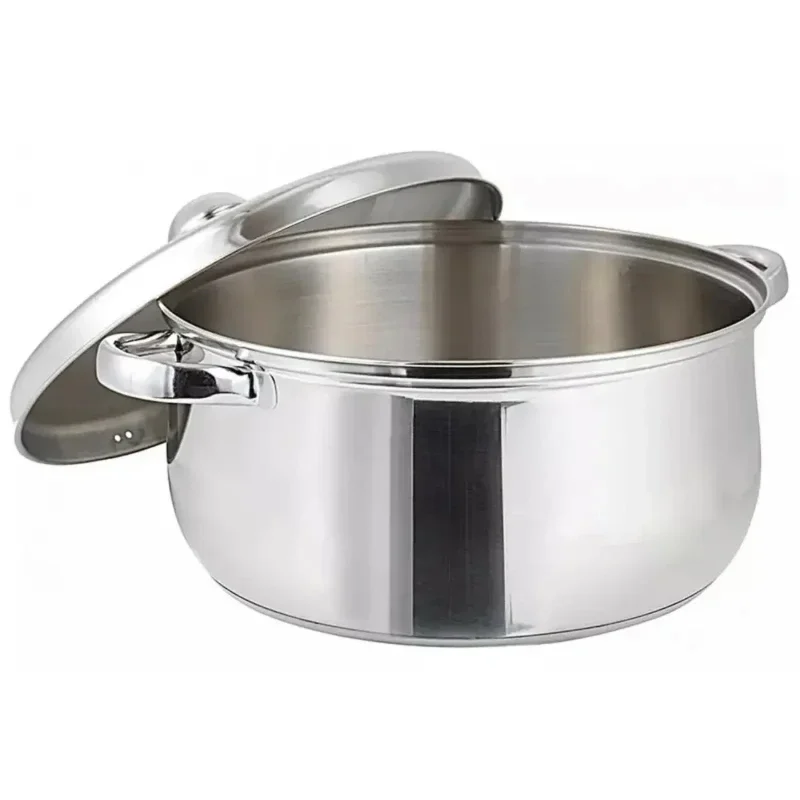 Cacerola de acero inoxidable 18cm Dussel