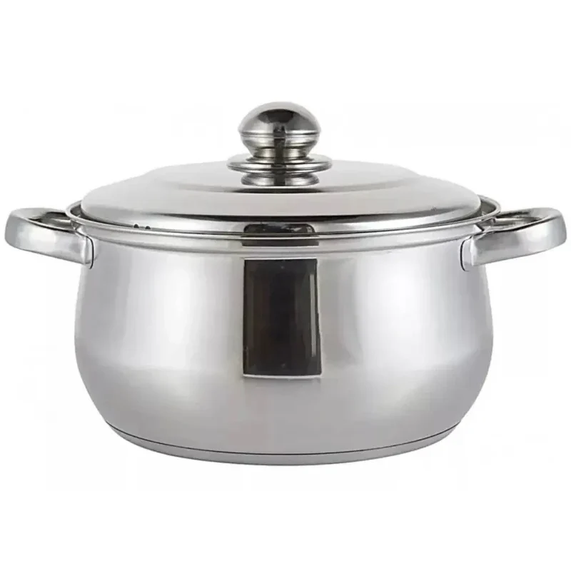 Cacerola de acero inoxidable 18cm Dussel