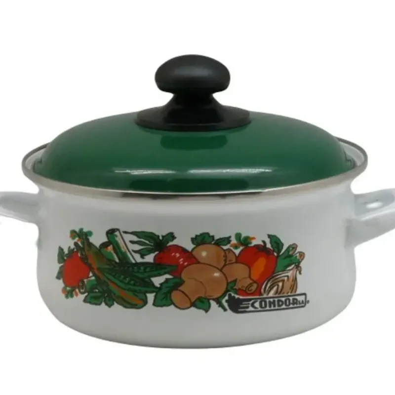 Cacerola enlozada diseño del chef 18cm
