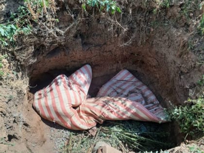 Пьяный астраханец закопал возлюбленную у себя во дворе
