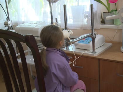 Астраханская детская поликлиника успешно реабилитирует юных пациентов