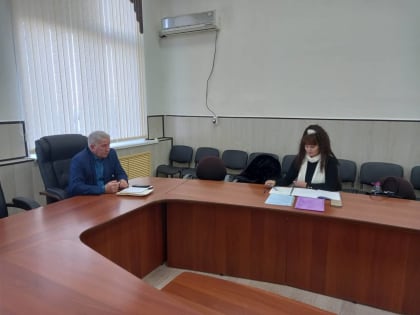 На приеме граждан