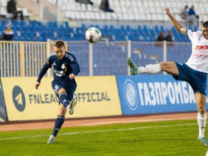 Астраханский «Волгарь» проиграл аутсайдерам турнирной таблицы