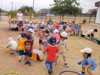 Приволжские дошколята повторили правила дорожного движения