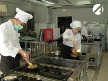 В Астраханском технологическом техникуме проходит демонстрационный экзамен