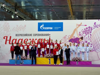 Победа Астраханских гимнасток на Всероссийских соревнованиях «Надежда России»