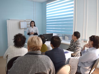 В поликлинике Володарской районной больницы прошло занятие в Школе сахарного диабета