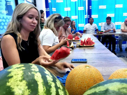 В Штабе «Единой России» отметили День арбуза