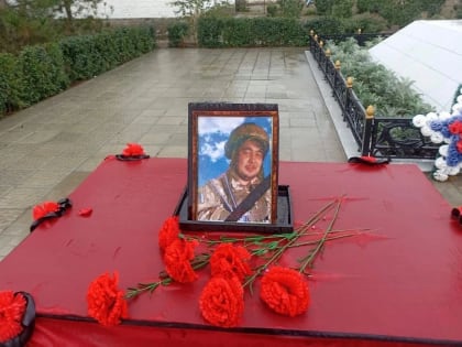 В селе под Астраханью простились с 30-летним погибшим на СВО