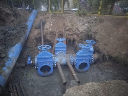 Подача воды в левобережье Астрахани возобновляется