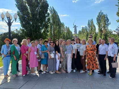 Мастер года Астраханской области - 2024 стала участником церемонии эстафеты флага конкурса