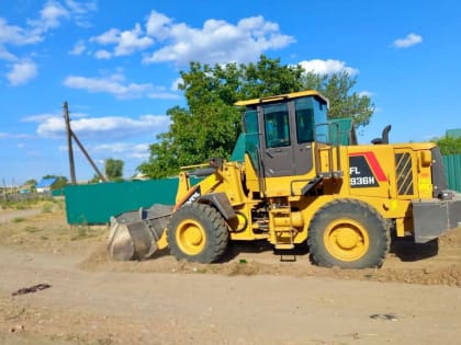 Строительство нового тротуара в Николо-Комаровском сельсовете