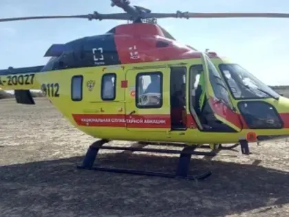 В Астраханской области с начала года санавиация спасла 9 жизней