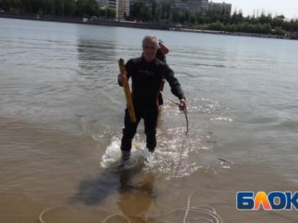 Астраханские водолазы закончили обследование дна на Городском острове