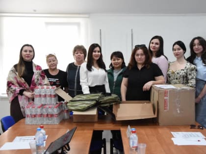 Женское движение «Единой России» помогло изготовить спецматериалы для нашей армии